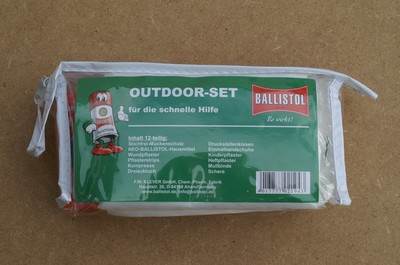 Ballistol 1. Hilfe Outdoor-Set f�r die schnelle Hilfe