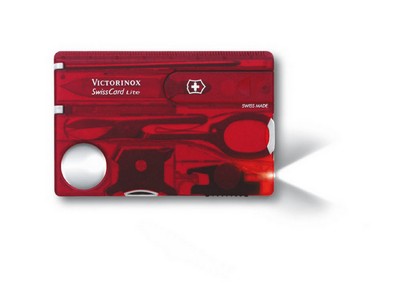 Victorinox SwissCard Lie, Rubin transparent