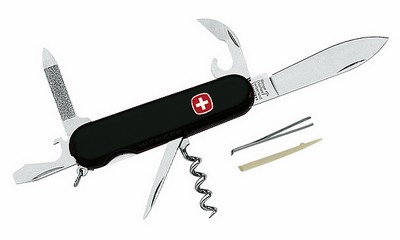 Wenger Schweizer Messer Classic in schwarz