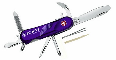 Wenger Schweizer Kindermesser Scout Junior Sicherheit 10