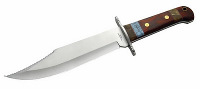 Herbertz-Bowie mit Holzgriff 22 cm Herbertz-Bowie mit Holzgriff 22 cm