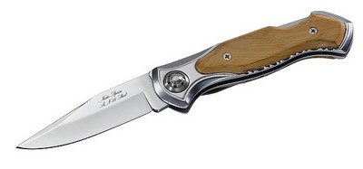 Nieto-Taschenmesser Linea Climber mit Holzauflage und Clip Ref. 064