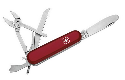 Wenger Kindermesser mit 12 Funktionen (Wenger Schweizer Messer)