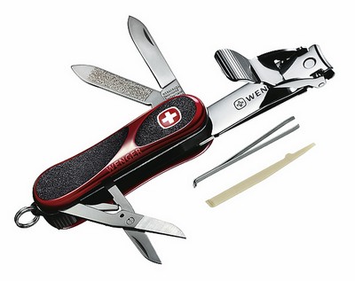 Manik�re Sch�nheitsaccessoire mit Schweizerkreuz EvoGrip-Serie