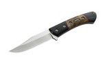 G�rtel-Messer aus Wurzelholz / Micarta + Hochleistungsstahl 440