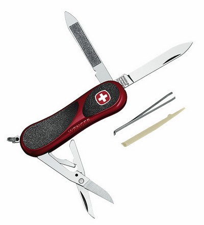Wenger Schweizer Die Minis Messer EvoGrip-Serie