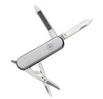 Wenger Schweizer Messer Die Minis mit verchromten, matt stainierten Messing-Schalen Wenger Schweizer Messer Die Minis mit verchromten, matt stainierten Messing-Schalen