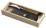 Opinel Pilzmesser Nr. 8 aus Eichenholz + Etui in Geschenkbox
