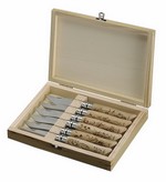 Opinel Collection Animalia, Set mit 6 Opinel-Messern, Gr��e 8