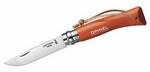 Opinel Messer Classic No. 7 orange in rostfrei mit Virobloc und Lederschnur