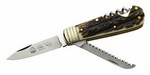 Puma Dachs Taschen-Messer mit Hirschhorn