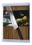 Wenger Grand Maitre Set Messer im Santoku-Stil Schneidbrett aus Bambus