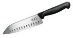 Wenger Kochmesser Serie Grand Maitre Modell Santoku mit Kullen