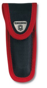 Victorinox Nylon-Etui schwarz, rot eingefasst