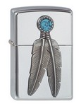Zippo-Feuerzeug Feathered