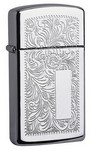 Zippo-Feuerzeug, schlank verziert