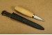 Dalahst 13 cm + 120 Mora Messer Schnitzmesser mit Birkengriff im Set
