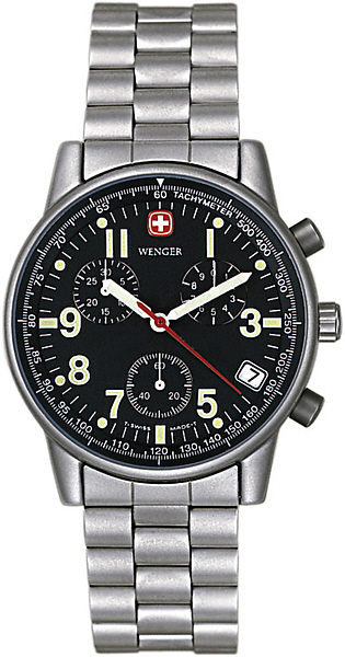 Wenger Armbanduhr Commando Swiss Watch Chronograph