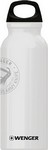 Wenger-Trinkflasche, 0.65 Liter, Aluminium, wei�, Innenbeschichtung, Triple-Lock Verschlu�