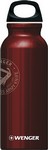 Wenger-Trinkflasche, 0.8 Liter, Aluminium, rot, Innenbeschichtung, Triple-Lock Verschlu�