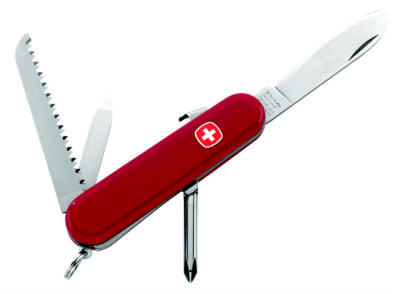 HZ11352.jpg Wenger Schweizer Messer Kindermesser mit 6 Funktionen + feststellbarer Klinge