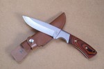 G�rtel-Messer aus Pakkaholz 12 cm