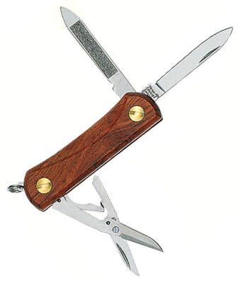 Wenger Wood 01 mit 5 Funktionen (Wenger Schweizer Messer)