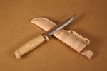 Marttiini Finnenmesser 12,5 cm Klinge mit Holz-Heft