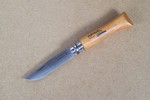 Opinel Messer Classic No. 6 in Carbonstahl mit Virobloc