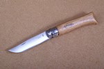 Opinel Messer Classic No. 8 Eiche in rostfrei mit Virobloc Opinel Messer Classic No. 8 Eiche in rostfrei mit Virobloc
