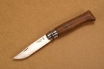 Opinel Messer Classic No. 8 Walnuß in rostfrei mit Virobloc Opinel Messer Classic No. 8 Walnuß in rostfrei mit Virobloc