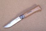 Opinel Messer Classic No. 6 Eiche in rostfrei mit Virobloc Opinel Messer Classic No. 6 Eiche in rostfrei mit Virobloc