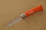 Opinel Messer Classic No. 7 orange in rostfrei mit Virobloc Opinel Messer Classic No. 7 orange in rostfrei mit Virobloc