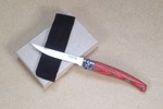 Opinel Slime Line No. 10 Birkenschichtholz Messer rostfrei mit Virobloc
