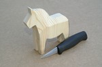 Dalah�st 13 cm und Mora of Sweden Schnitzmesser 920P