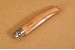 Opinel Taschenmesser &quot;Slim Line&quot; No. 8 rostfrei Olivenholz