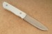 Real Steel Bushcraft III Convex White G10