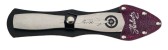 Herbertz Wurfmesser rostfrei 22 cm Lederscheide