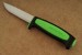 MORAKNIV Basic 546 frog green and black Mora Arbeitsmesser aus rostfreiem Sandvik-Stahl