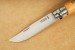 Opinel Messer N10 Carbone in Carbonstahl mit Virobloc