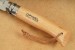 Opinel Taschenmesser Classic No. 8 in rostfrei mit Virobloc und Lederschnur