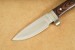 Herbertz Jagdmesser mit Pakkahozlschalen und Edelstahlbacken