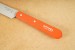 Opinel Frhstcksmesser orangefarbener Buchenholzgriff