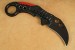 Herbertz Karambit Einhandmesser Stahl AISI 420 beschichtet Flipper Liner Lock 3-farbiger Griff Fingerloch