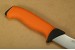 EKA Butcher Pro Skinnermesser, 12C27-Stahl, orangem Polymere SantopreneTM Griff