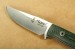 Muela Husky Sandvik Green Outdoormesser