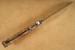 Herbertz G�rtelmesser Stahl AISI 420 Full Tang Klinge Zierschliff Edelstahlbacken Zebraholz braune Lederscheide