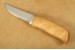 Brusletto Messer Stetind mit Birkenholzgriff