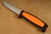 MORAKNIV Basic 511 cm-Edition black and orange Arbeitsmesser aus Carbonstahl