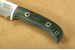 Muela Husky Sandvik Green Outdoormesser